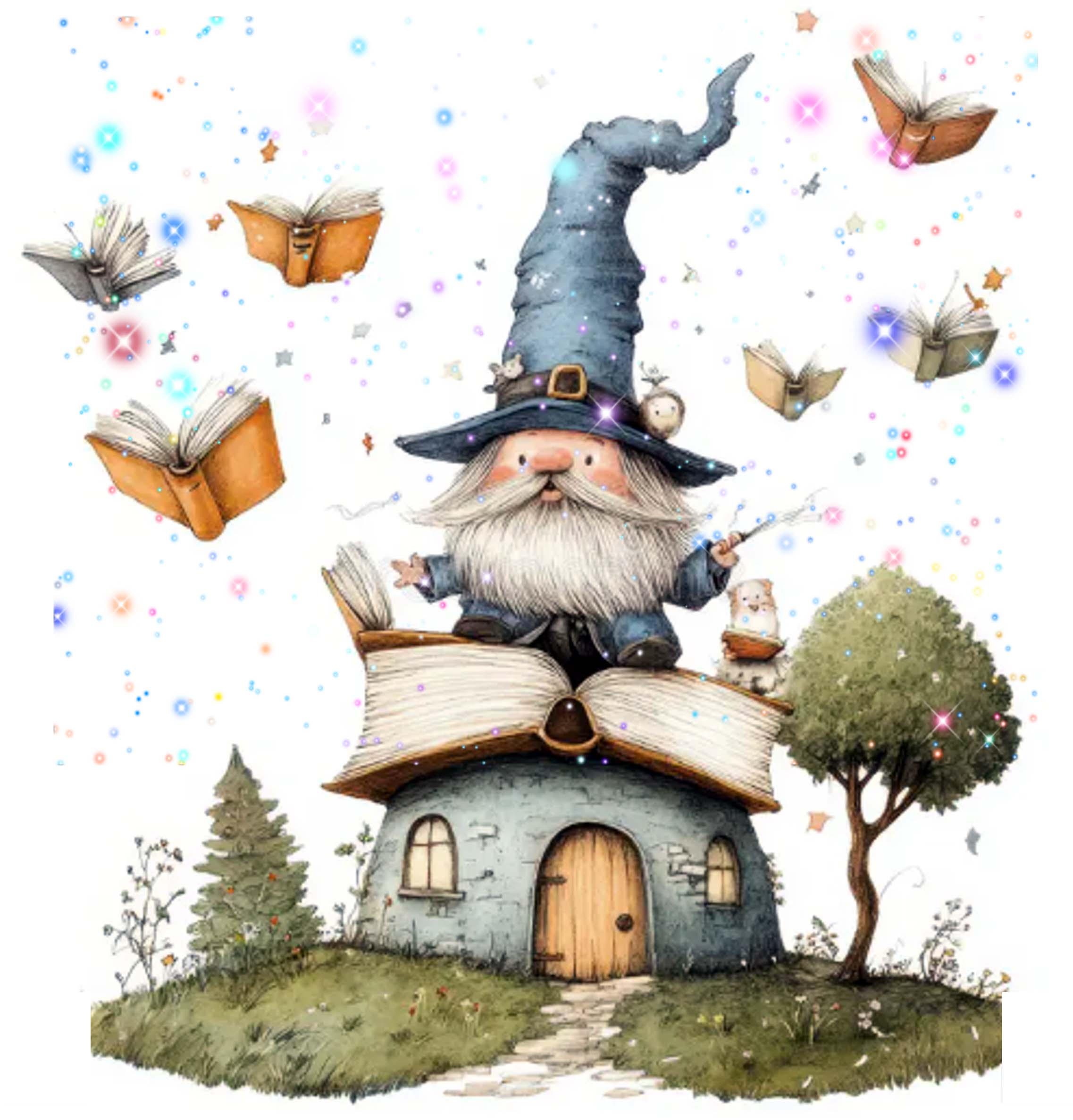 Wizard and Spells Book