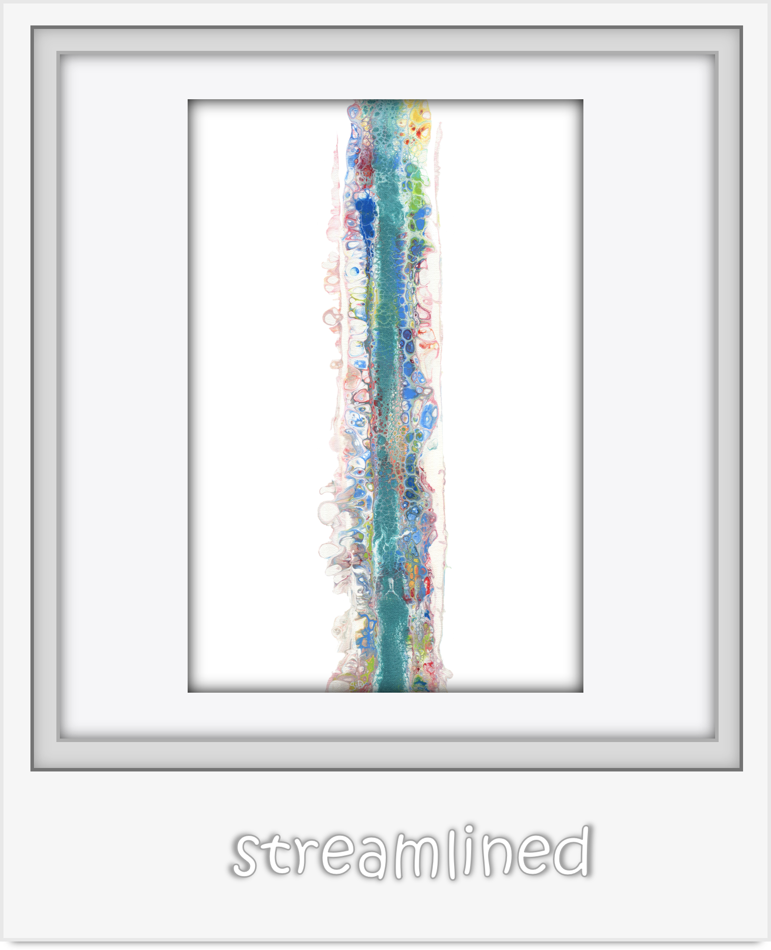streamlined abstract